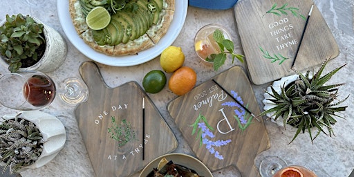 Thyme to Sip and Paint at Malibu Farm primary image