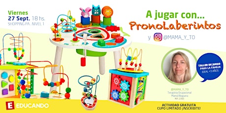 Imagen principal de ¡A jugar con PronoLaberintos! en Jugueterías Educando