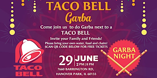 FREE Outdoor TacoBell Garba 2024 primary image