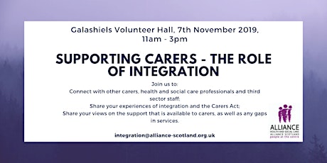 Supporting Carers - The Role of Integration primary image