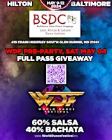 Imagem principal do evento BSDC’s 1st Saturday Social & World Dance Festival Pre-Party with Lessons!