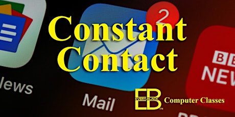 Imagem principal de Email Marketing 101 with Constant Contact Computer Class