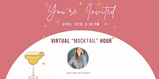 Imagem principal de Virtual Mocktail Hour