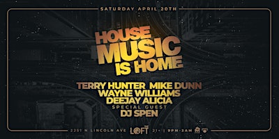 House Music is Home. DJ Spen, Chosen Fews Terry Hunter and Wayne Williams.  primärbild