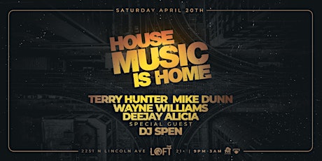 House Music is Home. DJ Spen, Chosen Fews Terry Hunter and Wayne Williams.