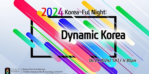 Imagem principal do evento 2024 Korea-ful Night: Dynamic Korea