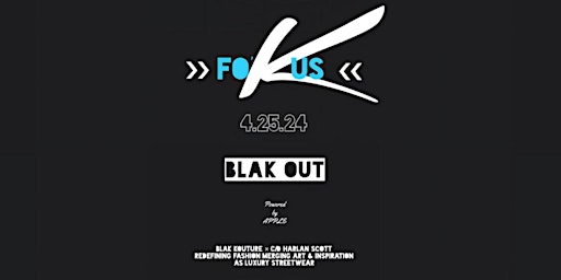 BLAK LABEL KOUTURE “FOKUS” primary image