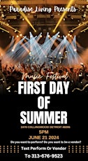 Imagem principal do evento First Day Of Summer Music Festival