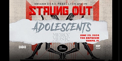 Strung Out & The Adolescents primary image