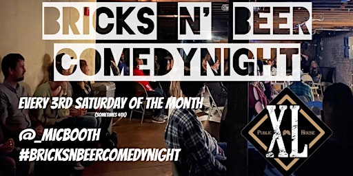 Imagem principal do evento Bricks N Beer Comedy Night