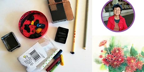 Image principale de Creative Corner: Watercolours with Sadami - Eucalyptus Flowers