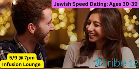 Imagem principal do evento Jewish Speed Dating: Ages 30-39- Appetizers Included!