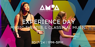 AMPA Experience Day - Music Theatre/Classical primary image