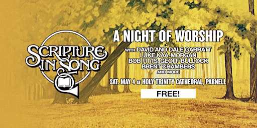 "I Stand In Awe" - A Night of Worship with Scripture In Song primary image