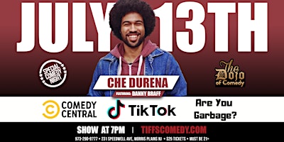 Imagen principal de The Dojo of Comedy at Tiffs w/ Che Durena