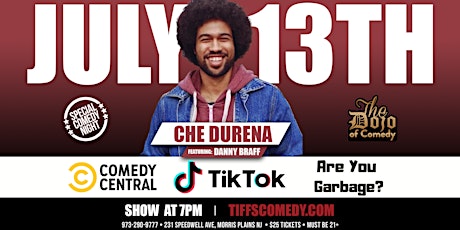 Imagem principal de The Dojo of Comedy at Tiffs w/ Che Durena