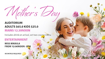 Image principale de Mother's Day Luncheon 2024