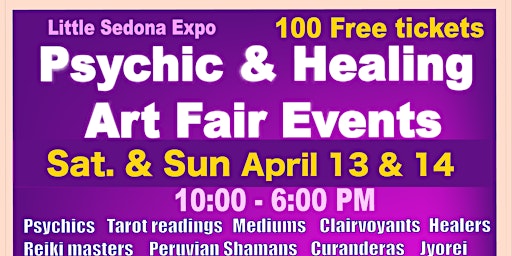 IRVINE CA - Psychic & Holistic Healing Art Fair Sat. & Sunday April 13 & 14 primary image