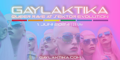 Imagem principal do evento Queer Rave Gaylaktika