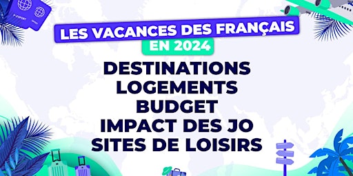 Imagen principal de Les vacances des Français en 2024