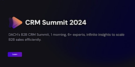 Image principale de CRM Summit