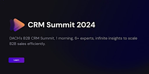 Hauptbild für CRM Summit