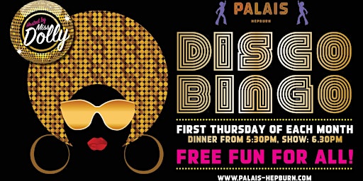 Primaire afbeelding van Dolly's Disco Bingo - First Thursday Of Every Month