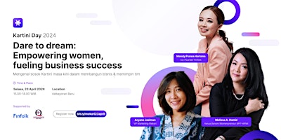 Hauptbild für Dare To Dream:  Empowering Women,  Fueling Business Success