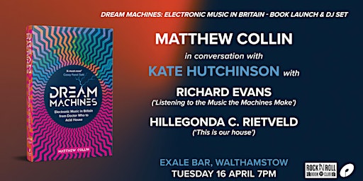 Image principale de DREAM MACHINES: MATTHEW COLLIN BOOK LAUNCH EVENT