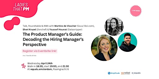 Imagem principal do evento The Product Manager’s Guide: Decoding the Hiring Manager's Perspective