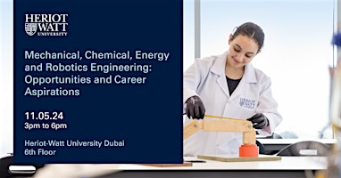 Imagem principal do evento Mechanical Chemical Energy& Robotics:Opportunities & Career Aspirations Day