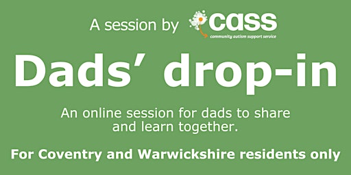 Online discussion and question session for dads of autistic individuals primary image