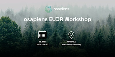 osapiens EUDR Workshop primary image