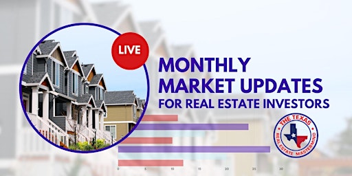 Imagen principal de Live Monthly Market Updates For Real Estate Investors
