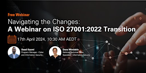 Navigating the Changes: A Webinar on ISO 27001:2022 Transition primary image