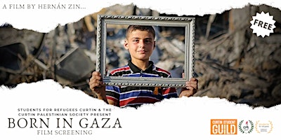 Primaire afbeelding van Born in Gaza Film Screening [FREE]