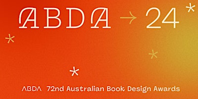 The 72nd Australian Book Design Awards 2024 primary image