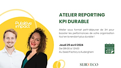 Atelier reporting KPI durable