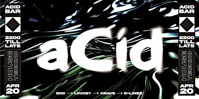 aCid: House and Techno primary image