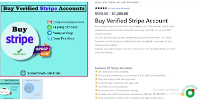 Buy Verified Stripe Account primary image