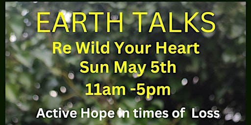 Imagem principal do evento Earth Talks - ReWild Your Heart