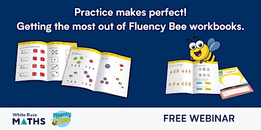 Imagem principal do evento Practice makes perfect!  Getting the most out of Fluency Bee workbooks!