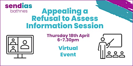 Appeal:  EHC Refusal to Assess -  Information Session (Virtual)