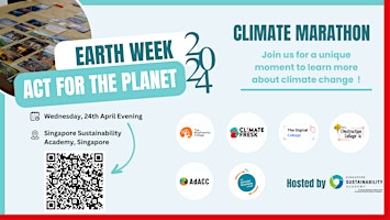 Hauptbild für Climate Marathon to celebrate Earth Week  !