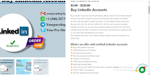 Buy Linkedin Accounts  primärbild