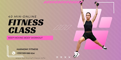 Primaire afbeelding van 40 min to tone up your body for summer with virtual strength WORKOUT