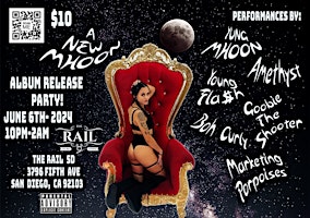 Imagen principal de A NEW MHOON ALBUM RELEASE PARTY / HIP HOP SHOW !