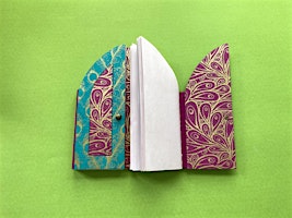 Imagem principal do evento TRIPTYCH SHRINE BOOK - Online Creative Bookbinding Workshop via zoom