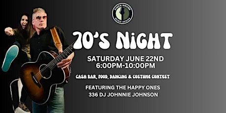 Finch House Music Series - 70's Night!