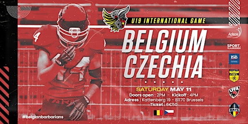 EC Game U19 Belgium-Czechia primary image